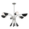 Kichler - 52559SN - Six Light Chandelier - Arcus - Satin Nickel