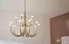 Kichler - 52552CPZ - 15 Light Chandelier - Odensa - Champagne Bronze