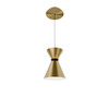 W.A.C. Lighting - PD-57108-27-AB/BK - LED Pendant - Pin Up - Aged Brass/Black
