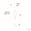 W.A.C. Lighting - PD-53520-35-BK - LED Pendant - Tribeca - Black