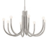Kichler - 52550PN - Eight Light Chandelier - Odensa - Polished Nickel