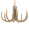 Kichler - 52550CPZ - Eight Light Chandelier - Odensa - Champagne Bronze