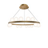 W.A.C. Lighting - PD-21528-35-AB - LED Chandelier - Carousel - Aged Brass