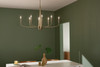 Kichler - 52528CPZ - Eight Light Chandelier - Deela - Champagne Bronze