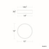 W.A.C. Lighting - FM-20515-35-BK/AB - LED Flush Mount - Salvo - Black/Aged Brass