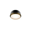 W.A.C. Lighting - FM-20509-27-BK/AB - LED Flush Mount - Salvo - Black/Aged Brass