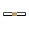 W.A.C. Lighting - WS-83432-BK/AB - LED Bath - Peekaboo - Black/Aged Brass