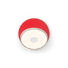 Koncept - GRW-S-SIL-MRD-HW - LED Wall Sconce - Gravy - Silver, Matte Red