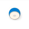 Koncept - GRW-S-SIL-MBL-HW - LED Wall Sconce - Gravy - Silver, Matte Blue