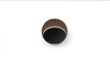 Koncept - GRW-S-SIL-MBK-HW - LED Wall Sconce - Gravy - Silver, Metallic Black