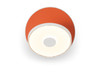 Koncept - GRW-S-MWT-MOR-PI - LED Wall Sconce - Gravy - Matte White, Matte Orange