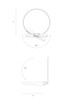 Koncept - GRW-S-CRM-MBL-HW - LED Wall Sconce - Gravy - Chrome, Matte Blue