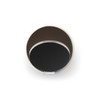 Koncept - GRW-S-CRM-MBK-HW - LED Wall Sconce - Gravy - Chrome, Metallic Black