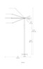 Koncept - ELX-A-C-ORG-FLR - LED Floor Lamp - Equo - Orange