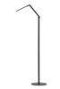 Koncept - AR5000-WD-MBK-FLR - LED Floor Lamp - Z-Bar - Metallic black