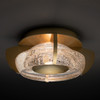 Hubbardton Forge - 402040-LED-86-II0891 - Lustra Sconce/Flush Mount - Lustra - Modern Brass
