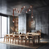 Hubbardton Forge - 401322-LED-STND-85-LC - SNAPS Large LED Pendant w/Metal Cones - Snaps - Sterling