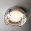 Hubbardton Forge - 401213-LED-85-II0892 - Lustra Flush Mount/Sconce - Lustra - Sterling