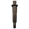 Hubbardton Forge - 302026-SKT-14 - Linea Large Outdoor Sconce - Linea - Coastal Oil Rubbed Bronze