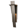 Hubbardton Forge - 302024-SKT-77 - Linea Small Outdoor Sconce - Linea - Coastal Dark Smoke