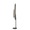Hubbardton Forge - 241203-LED-10-44 - Shield Tall Floor Lamp - Shield - Black