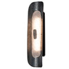 Hubbardton Forge - 201065-LED-10-44-FD0889 - Shield Small Sconce - Shield - Black