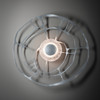 Hubbardton Forge - 201064-LED-85-ZM0883 - Muse Sconce/Semi-Flush - Muse - Sterling