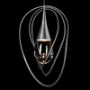Hubbardton Forge - 161191-SKT-STND-85-ZM0873 - Lyric 1-Light Pendant - Lyric - Sterling