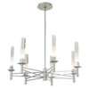 Hubbardton Forge - 131624-SKT-MULT-85-WC0887 - Truss 7-Arm Round Chandelier - Truss - Sterling