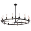 Hubbardton Forge - 131621-SKT-MULT-14-FD0886 - Windsor 16-Light Chandelier - Windsor - Oil Rubbed Bronze