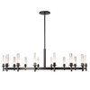 Hubbardton Forge - 131621-SKT-MULT-14-FD0886 - Windsor 16-Light Chandelier - Windsor - Oil Rubbed Bronze