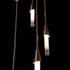 Hubbardton Forge - 131163-SKT-STND-05-WC0821 - Lilium 5-Light Round Pendant - Lilium - Bronze