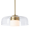 Hubbardton Forge - 131003-SKT-MULT-86-ZM0878 - Sora Pendant - Sora - Modern Brass