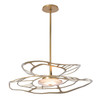Hubbardton Forge - 131002-LED-MULT-86-ZM0883 - Muse LED Large Pendant - Muse - Modern Brass
