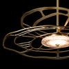 Hubbardton Forge - 131002-LED-MULT-86-ZM0883 - Muse LED Large Pendant - Muse - Modern Brass