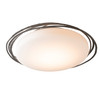 Hubbardton Forge - 122112-LED-14-GG0437 - Nova Large LED Flush Mount - Nova - Oil Rubbed Bronze