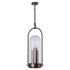 Hubbardton Forge - 365213-SKT-75-II0826 - Davis Outdoor Lantern - Davis - Coastal Bronze