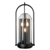 Hubbardton Forge - 305213-SKT-80-II0826 - Davis Large Outdoor Sconce - Davis - Coastal Black