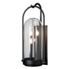 Hubbardton Forge - 305213-SKT-80-II0826 - Davis Large Outdoor Sconce - Davis - Coastal Black