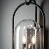 Hubbardton Forge - 305213-SKT-80-II0826 - Davis Large Outdoor Sconce - Davis - Coastal Black