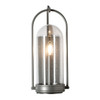 Hubbardton Forge - 305211-SKT-78-II0824 - Davis Small Outdoor Sconce - Davis - Coastal Burnished Steel