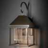 Hubbardton Forge - 305203-SKT-77-II0833 - Dorset Large Dark Sky Friendly Outdoor Sconce - Dorset - Coastal Dark Smoke