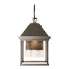 Hubbardton Forge - 305203-SKT-77-II0833 - Dorset Large Dark Sky Friendly Outdoor Sconce - Dorset - Coastal Dark Smoke