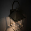 Hubbardton Forge - 305203-SKT-77-II0833 - Dorset Large Dark Sky Friendly Outdoor Sconce - Dorset - Coastal Dark Smoke