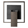 Hubbardton Forge - 302662-SKT-14-SL-ZM0850 - Shadow Box Medium w/Slate Dark Sky Friendly Outdoor Sconce - Shadow Box - Coastal Oil Rubbed Bronze