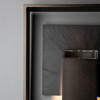 Hubbardton Forge - 302662-SKT-14-SL-ZM0850 - Shadow Box Medium w/Slate Dark Sky Friendly Outdoor Sconce - Shadow Box - Coastal Oil Rubbed Bronze