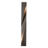 Hubbardton Forge - 302044-SKT-LFT-78 - Carbon Large Outdoor Sconce - Carbon - Coastal Burnished Steel
