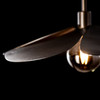 Hubbardton Forge - 139460-SKT-MULT-05 - Hana Small Pendant - Hana - Bronze