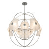 Hubbardton Forge - 131503-SKT-MULT-85-FD0852 - Astra Orb Large Pendant - Astra - Sterling