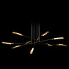 Hubbardton Forge - 131412-SKT-LONG-10-86-WC0822 - Flight 10-Light Pendant - Flight - Black
